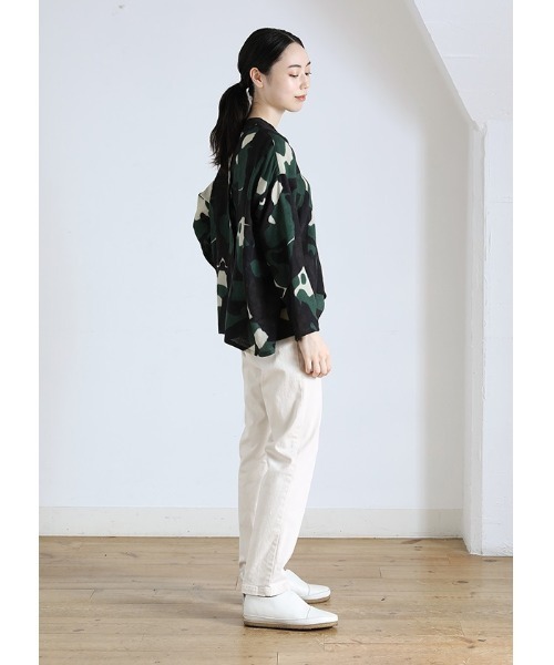 Plantation（プランテーション）の「ブラリーフラワー/ブラウス（シャツ/ブラウス・レディース・イエロー/グリーン・M size）」の13枚目の写真
