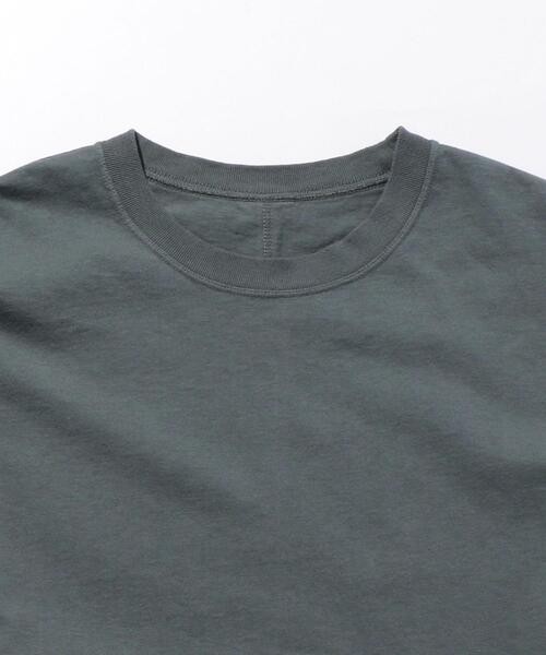 ETHOS（エトス）の「＜ETHOS（エトス）＞ SIDE OUT LS/カットソー（Tシャツ/カットソー・メンズ・ネイビー/モカ/オフホワイト・M/L）」の6枚目の写真