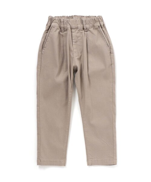 BREEZE(ブリーズ)の「/WEB限定タックテーパードパンツ_ストレッチ(その他パンツ・キッズ・ネイビー/ブラウン/グレー/カーキ/オレンジ/チャコール・90/100/110/120/80/130/140)」の2枚目の写真