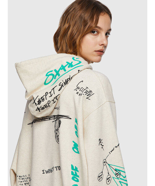 DIESEL グラフィックプリント パーカー DI3387EM06084_4_l.jpg