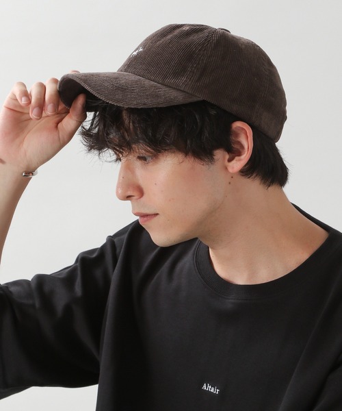 BEVERLY HILLS POLO CLUB（ビバリーヒルズポロクラブ）の「Beverlyhill's POLO CLUB/コ－デュロイ/刺繍LOW CAP/957204（キャップ・メンズ・ブラック/ベージュ/グレー/ブラウン・FREE）」の8枚目の写真