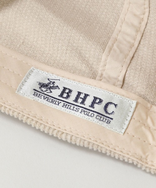 BEVERLY HILLS POLO CLUB（ビバリーヒルズポロクラブ）の「Beverlyhill's POLO CLUB/コ－デュロイ/刺繍LOW CAP/957204（キャップ・メンズ・ブラック/ベージュ/グレー/ブラウン・FREE）」の20枚目の写真