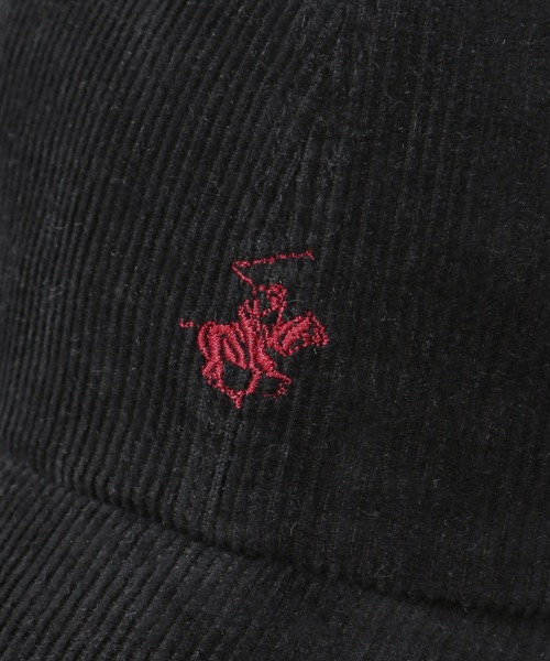 BEVERLY HILLS POLO CLUB（ビバリーヒルズポロクラブ）の「Beverlyhill's POLO CLUB/コ－デュロイ/刺繍LOW CAP/957204（キャップ・メンズ・ブラック/ベージュ/グレー/ブラウン・FREE）」の22枚目の写真