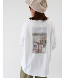 ehka sopo | フォトプリントビッグTシャツ(Tシャツ/カットソー)