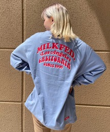MILKFED. | LS TEE ARCH COOPER LOGO(Tシャツ/カットソー)