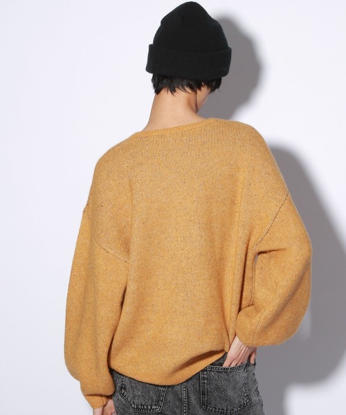 PBLIM（ページボーイリム）の「【PAGEBOYLIM】クルーネックロゴニット（ニット/セーター・レディース・ブラウン/ブルー/グレー/イエロー系その他6・FREE）」の10枚目の写真