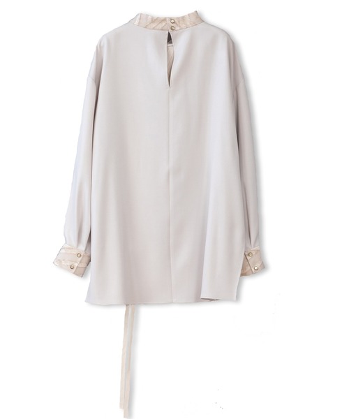 La SRIC(ラスリック)の「La SRIC / カットJQハイネックBL(シャツ/ブラウス・レディース・ベージュ/グレー/ブラック・38)」の21枚目の写真