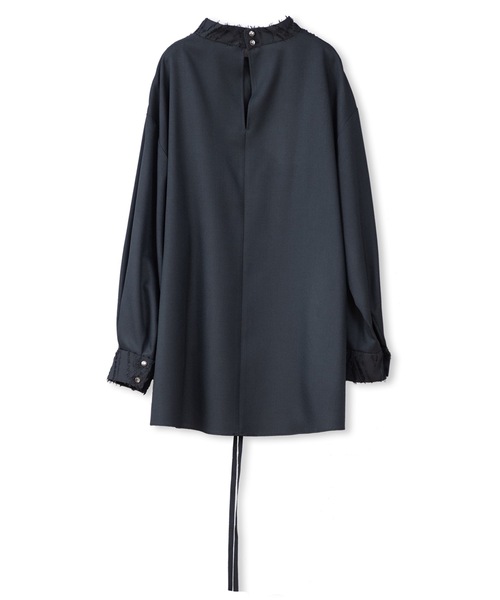 La SRIC(ラスリック)の「La SRIC / カットJQハイネックBL(シャツ/ブラウス・レディース・ベージュ/グレー/ブラック・38)」の6枚目の写真