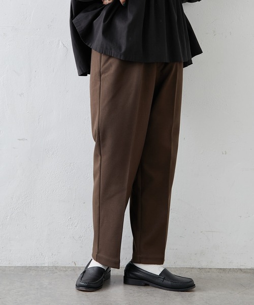 PUAL CE CIN(ピュアルセシン)の「【Du noir】ツイル起毛パンツ(その他パンツ・レディース・チャコールグレー/ベージュ/カーキ・FREE)」の13枚目の写真