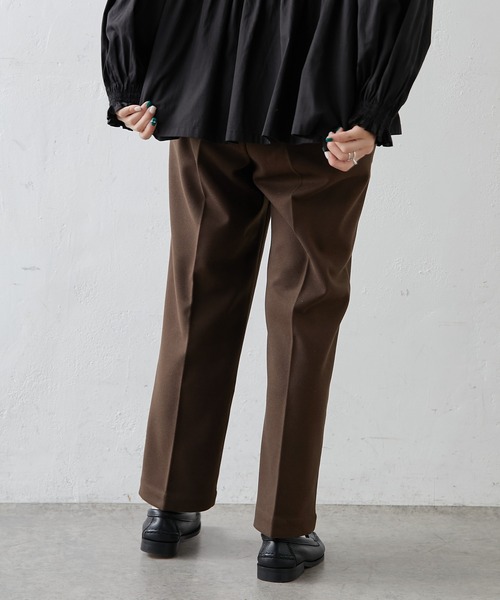 PUAL CE CIN(ピュアルセシン)の「【Du noir】ツイル起毛パンツ(その他パンツ・レディース・チャコールグレー/ベージュ/カーキ・FREE)」の10枚目の写真