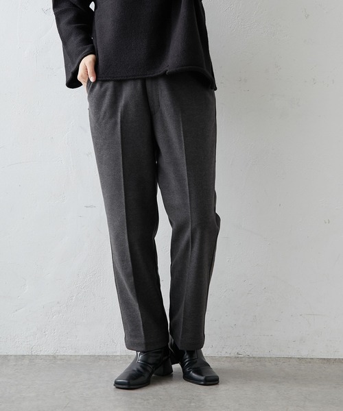 PUAL CE CIN(ピュアルセシン)の「【Du noir】ツイル起毛パンツ(その他パンツ・レディース・チャコールグレー/ベージュ/カーキ・FREE)」の8枚目の写真