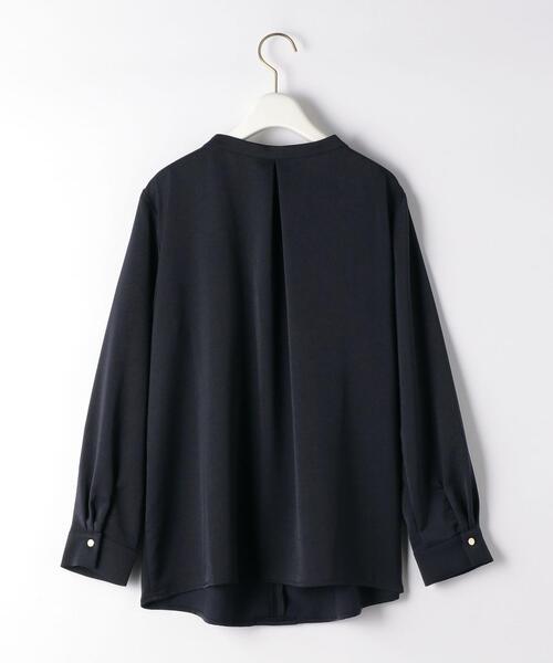 closet story(クローゼットストーリー)の「<closet story(クローゼットストーリー)>カサネネック マエタテ ブラウス(シャツ/ブラウス・レディース・ネイビー/ライム/ナチュラル・FREE)」の15枚目の写真