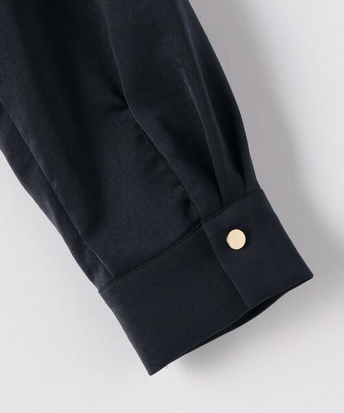 closet story(クローゼットストーリー)の「<closet story(クローゼットストーリー)>カサネネック マエタテ ブラウス(シャツ/ブラウス・レディース・ネイビー/ライム/ナチュラル・FREE)」の13枚目の写真