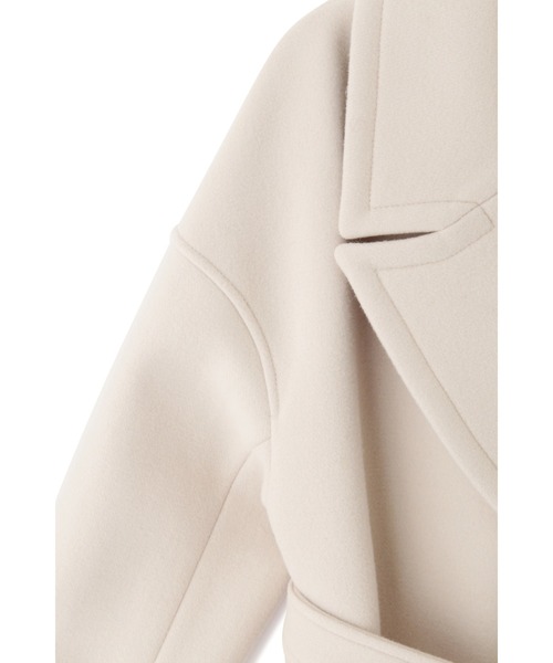 JILL STUART（ジルスチュアート）の「◆【WEB限定】マリンコート（チェスターコート・レディース・ベージュ/ホワイト・SMALL/MEDIUM）」の19枚目の写真