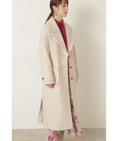 JILL STUART（ジルスチュアート）の「◆【WEB限定】マリンコート（チェスターコート・レディース・ベージュ/ホワイト・SMALL/MEDIUM）」の22枚目の写真