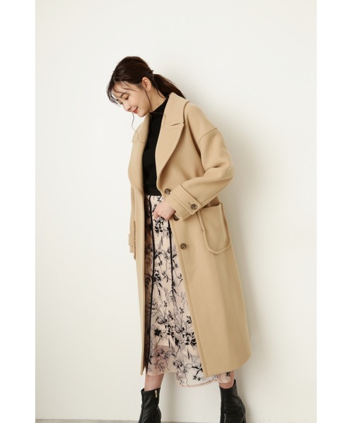 JILL STUART（ジルスチュアート）の「◆【WEB限定】マリンコート（チェスターコート・レディース・ベージュ/ホワイト・SMALL/MEDIUM）」の13枚目の写真