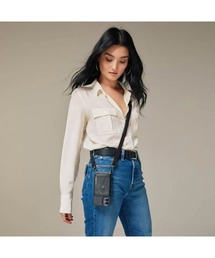 BANDOLIER | 【BANDOLIER】HAILEY SIDE SLOT PEWTER ヘイリー サイドスロット ピューター/iPhone 12 /12Pro/ iPhone 13 /13 Pro対応ケース(スマホケース/カバー)