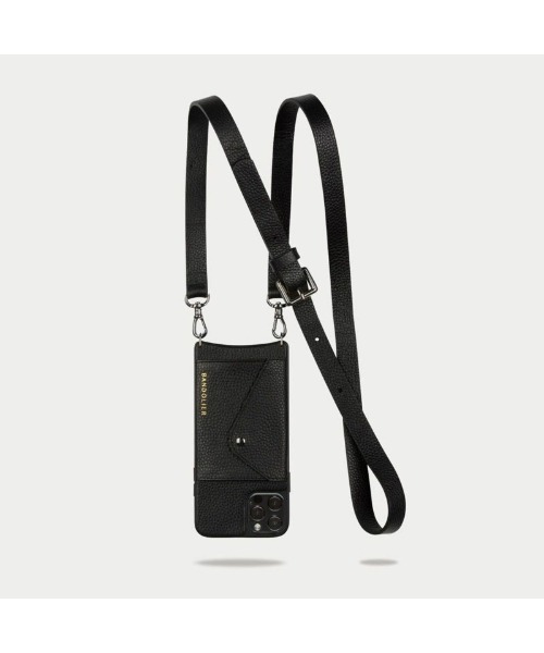 BANDOLIER（バンドリヤー）の「【BANDOLIER】HAILEY SIDE SLOT PEWTER ヘイリー サイドスロット ピューター/iPhone 12 /12Pro/ iPhone 13 /13 Pro対応ケース（スマホケース/カバー・レディース・ブラック系6/ブラック系7/ブラック系8・FREE）」の7枚目の写真