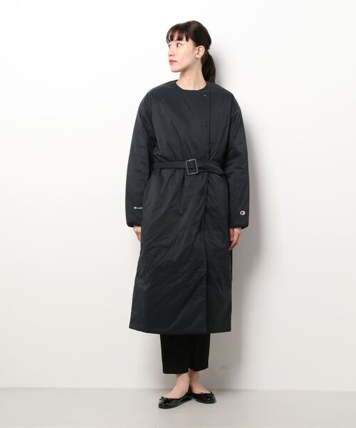 Champion（チャンピオン）の「(CHAMPION BLACK EDITION)ウィメンズ ロングコート（その他アウター・レディース・ブラック/ブラウン・MEDIUM）」の7枚目の写真