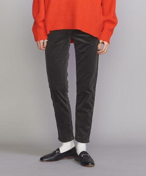 BEAUTY&YOUTH UNITED ARROWS(ビューティーアンドユースユナイテッドアローズ)の「BY コーデュロイスキニーパンツ -ウォッシャブル-(その他パンツ・レディース・オフホワイト/ダークグレー/ライラック・S/M/L)」の1枚目の写真