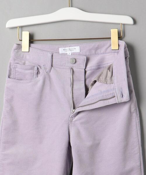 BEAUTY&YOUTH UNITED ARROWS(ビューティーアンドユースユナイテッドアローズ)の「BY コーデュロイスキニーパンツ -ウォッシャブル-(その他パンツ・レディース・オフホワイト/ダークグレー/ライラック・S/M/L)」の5枚目の写真