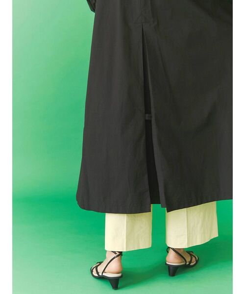 Ungrid（アングリッド）の「ステンカラーコート ( スタンドカラーロングコート )（ステンカラーコート・レディース・ベージュ/ブラック・SMALL/MEDIUM）」の12枚目の写真