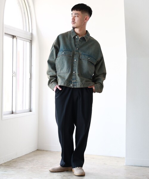BEAMS(ビームス)の「BEAMS / デニム ジャケット(デニムジャケット・メンズ・ライトブルー/インディゴブルー・SMALL/MEDIUM/LARGE/X-LARGE)」の3枚目の写真