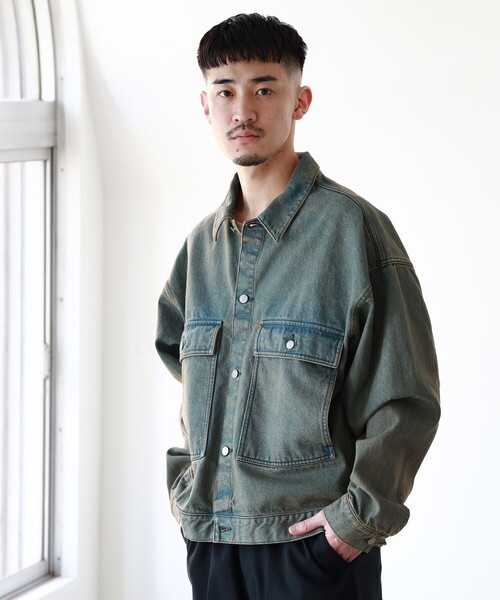 BEAMS(ビームス)の「BEAMS / デニム ジャケット(デニムジャケット・メンズ・ライトブルー/インディゴブルー・SMALL/MEDIUM/LARGE/X-LARGE)」の7枚目の写真
