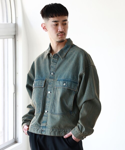 BEAMS(ビームス)の「BEAMS / デニム ジャケット(デニムジャケット・メンズ・ライトブルー/インディゴブルー・SMALL/MEDIUM/LARGE/X-LARGE)」の11枚目の写真