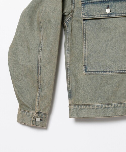 BEAMS(ビームス)の「BEAMS / デニム ジャケット(デニムジャケット・メンズ・ライトブルー/インディゴブルー・SMALL/MEDIUM/LARGE/X-LARGE)」の22枚目の写真