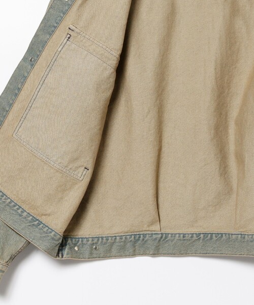 BEAMS(ビームス)の「BEAMS / デニム ジャケット(デニムジャケット・メンズ・ライトブルー/インディゴブルー・SMALL/MEDIUM/LARGE/X-LARGE)」の21枚目の写真