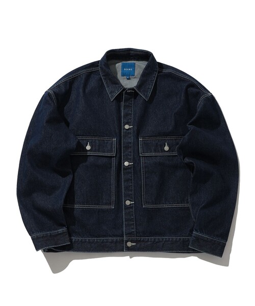 BEAMS(ビームス)の「BEAMS / デニム ジャケット(デニムジャケット・メンズ・ライトブルー/インディゴブルー・SMALL/MEDIUM/LARGE/X-LARGE)」の19枚目の写真