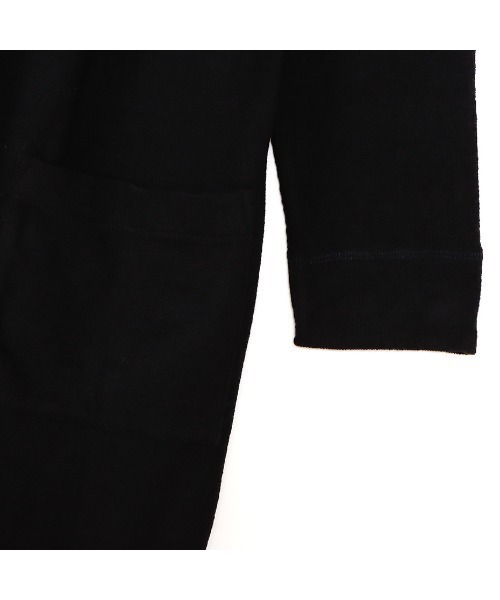 HANES(ヘインズ)の「【Hanes/ヘインズ】レディース HANES UNDIES ソフト ジャガード ロングカーディガン(カーディガン/ボレロ・レディース・ブラック/オリーブ/タン・FREE)」の9枚目の写真