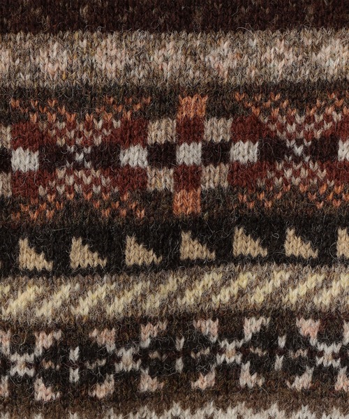 Jamieson's of Shetland(ジャミーソンズオブシェトランド)の「【Jamieson's Knitwear】フェアアイルカーディガン MEN(カーディガン/ボレロ・メンズ・A/B・48/50)」の15枚目の写真