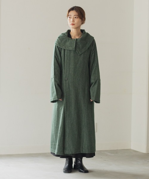 Kastane（カスタネ）の「ストライプノマディックコート（チェスター