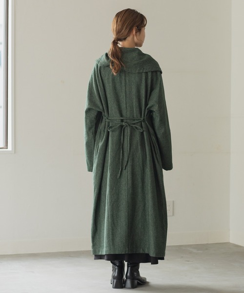 Kastane（カスタネ）の「ストライプノマディックコート（チェスター