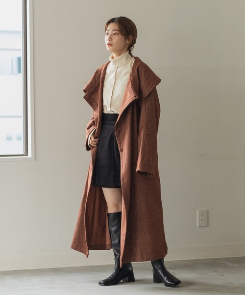 Kastane（カスタネ）の「ストライプノマディックコート（チェスター