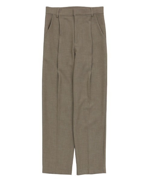 select MOCA(セレクトモカ)の「ベーシックテーパードパンツ(スラックス・レディース・ベージュ/ライトイエロー・SMALL/MEDIUM)」の17枚目の写真
