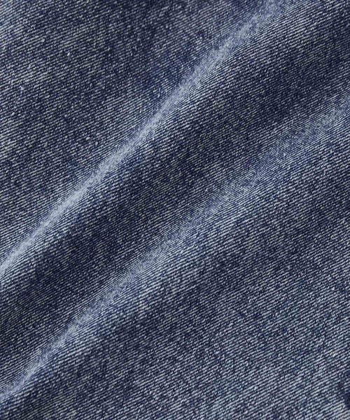 vis-`a-vis（ビサビ）の「【WEB限定】ケミカルウォッシュウエストギャザーストレートデニム（デニムパンツ・レディース・ブルー系その他6/ブラック系その他・SS/M/S/L）」の19枚目の写真