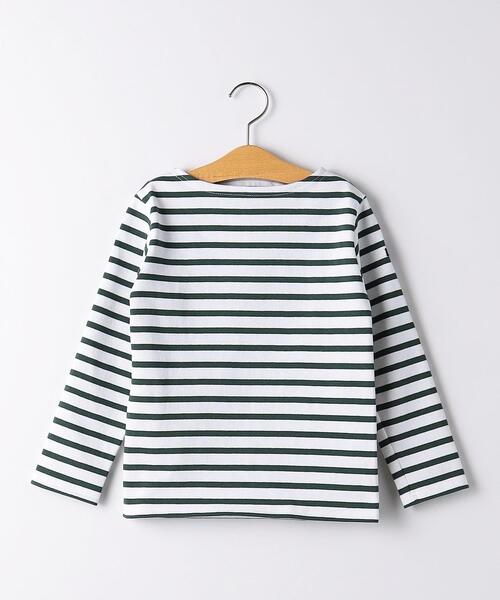 SAINT JAMES（セントジェームス）の「■★＜SAINT JAMES（セントジェームス）＞ OUESSANT / ウェッソン 22SS（Tシャツ/カットソー・キッズ・ケリー/コバルトブルー・10A/8A/6A）」の2枚目の写真