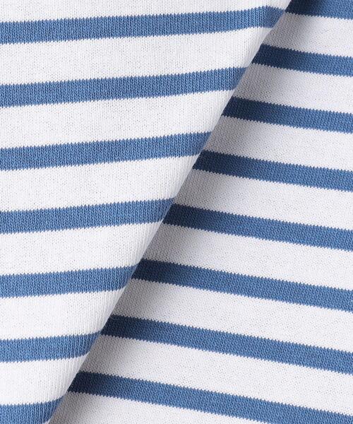 SAINT JAMES（セントジェームス）の「■★＜SAINT JAMES（セントジェームス）＞ OUESSANT / ウェッソン 22SS（Tシャツ/カットソー・キッズ・ケリー/コバルトブルー・10A/8A/6A）」の10枚目の写真