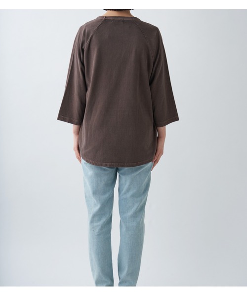 RIVE DROITE（リヴドロワ）の「GOOD ROCK SPEED/EAGLEピグメントTシャツ（Tシャツ/カットソー・レディース・ブラウン・FREE）」の12枚目の写真