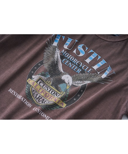 RIVE DROITE（リヴドロワ）の「GOOD ROCK SPEED/EAGLEピグメントTシャツ（Tシャツ/カットソー・レディース・ブラウン・FREE）」の16枚目の写真