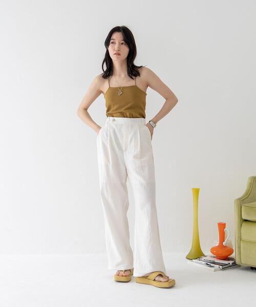 CITEN（シテン）の「＜CITEN（シテン）＞ボリュームソール ワイドトング サンダル（サンダル・レディース・ブラック/クリーム・S/M/L）」の13枚目の写真