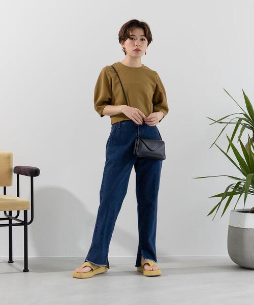 CITEN（シテン）の「＜CITEN（シテン）＞ボリュームソール ワイドトング サンダル（サンダル・レディース・ブラック/クリーム・L/M/S）」の14枚目の写真