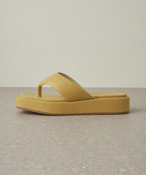 CITEN（シテン）の「＜CITEN（シテン）＞ボリュームソール ワイドトング サンダル（サンダル・レディース・ブラック/クリーム・L/M/S）」の13枚目の写真