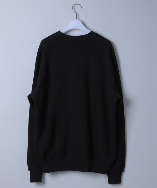 NUMERALS（ヌメラルズ）の「[NUMERALS]ワンポイントロゴスウェット（スウェット・メンズ・ホワイト/ブラック・MEDIUM/LARGE）」の3枚目の写真