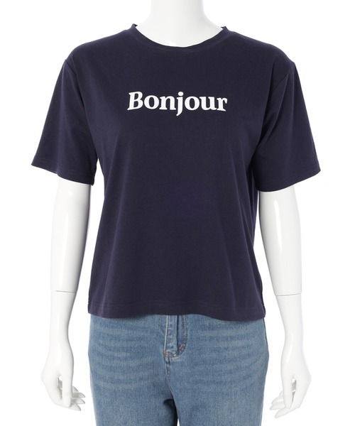MADISONBLUE Bonjour Tシャツ　ボンジュール マディソンブルー MADISONBLUE Tシャツ ボンジュール Bonjour