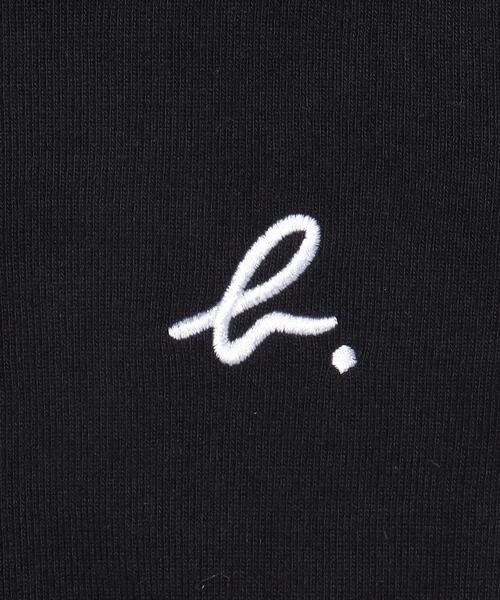 agnes b.(アニエスベー)の「JBH2 L TS ベビー ロゴ刺繍Tシャツ(Tシャツ/カットソー・キッズ・ブラック・1YEAR/2YEAR/18M)」の3枚目の写真