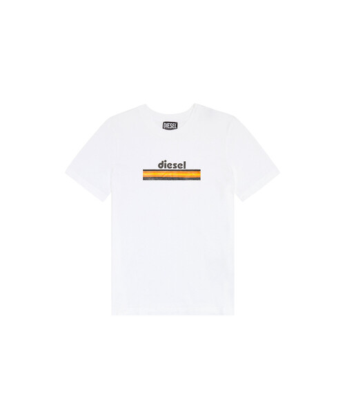 DIESEL（ディーゼル）の「レディース Tシャツ 半袖 クルーネック レギュラーフィット ロゴ（Tシャツ/カットソー・レディース・ホワイト/ブラック・SMALL/MEDIUM/LARGE/X-SMALL）」の17枚目の写真